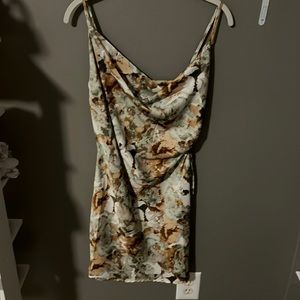 Side Cut Out Slip Dress